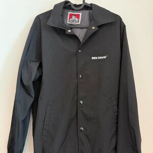 Ben Davis Black Coach Jacket  Classic Ben Davis